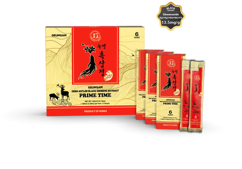Chiết xuất Hắc sâm Nhung hươu dạng gói Stick Pouch PRIME TIME